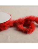 Plumes au mètre marabout rouge Plumes au mètre marabout rouge