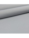 Tissu polyester souple uni gris Tissu polyester souple uni gris