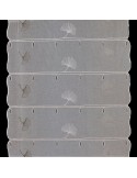Voilage modulable Ginko larg. 60cm gris Voilage modulable Ginko larg. 60cm gris
