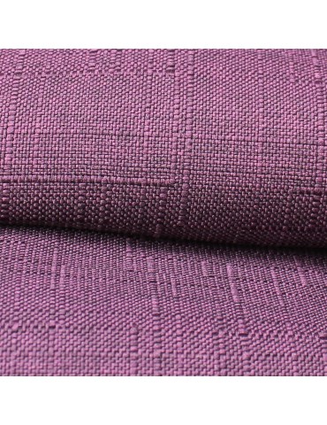 Coupon ameublement antitaches 160 cm de largeur violet