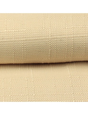 Coupon ameublement antitaches 160 cm de largeur beige