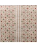 Toile cirée imprimée beige Toile cirée imprimée beige