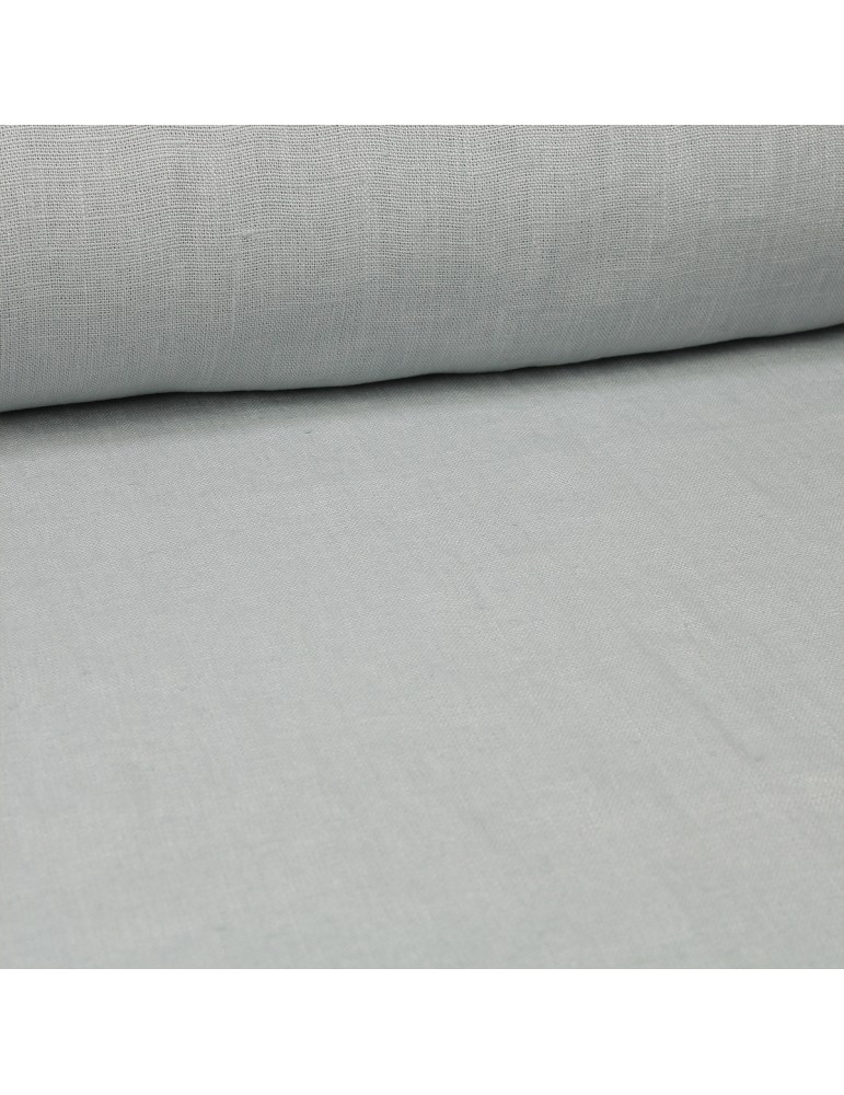 Tissu lin lavé ameublement gris Tissu lin lavé ameublement gris