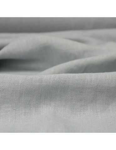 Tissu lin lavé ameublement gris