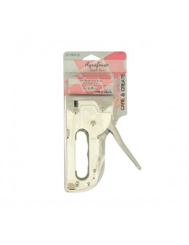 Agrafeuse + 500 agrafes fines 8 mm