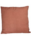Coussin non déhoussable 60 x 60 cm uni rouge
