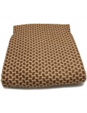 Coupon lainage imprimé marron Coupon lainage imprimé marron