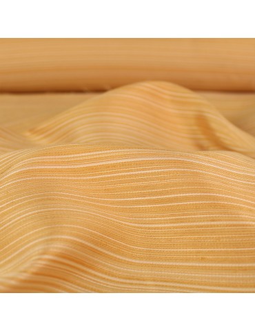 Tissu ameublement polyester jaune