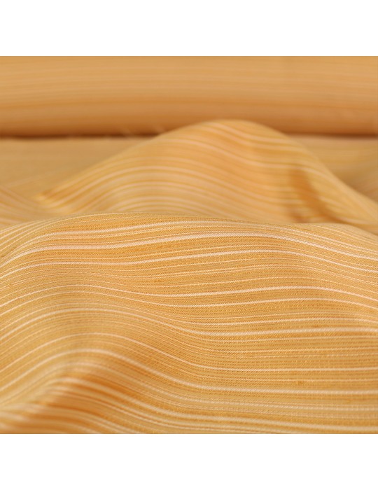 Tissu ameublement polyester jaune