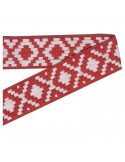 Galon losanges 18 mm rouge Galon losanges 18 mm rouge