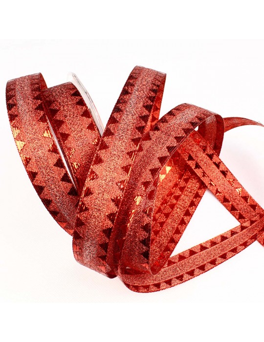 Ruban métal rouge