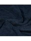 Coupon d'habillement 3 mètres polyester bleu