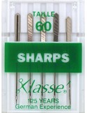 Aiguilles machine sharps 60/12 Aiguilles machine sharps 60/12