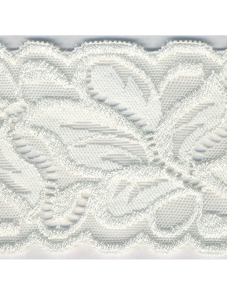 Dentelle élastique 165 mm beige