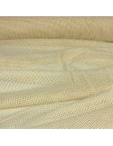 Tissu filet maille 100 % coton blanc Tissu filet maille 100 % coton blanc