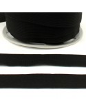 Elastique maille 40 mm noir
