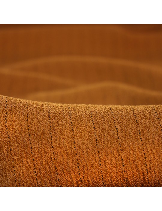 Tissu crêpe orange