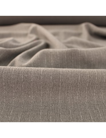 Tissu crêpe gris
