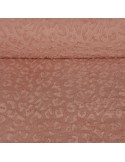Fourrure synthétique unie rose