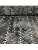 Tissu dentelle tie dye gris Tissu dentelle tie dye gris