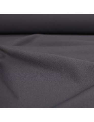 Tissu polyester crêpe violet