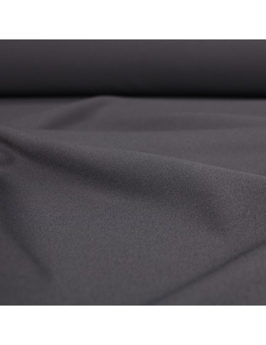 Tissu polyester crêpe violet