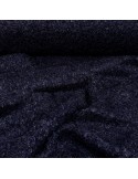 Tissu lainage uni bleu