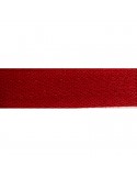 Serge coton 14 mm rouge