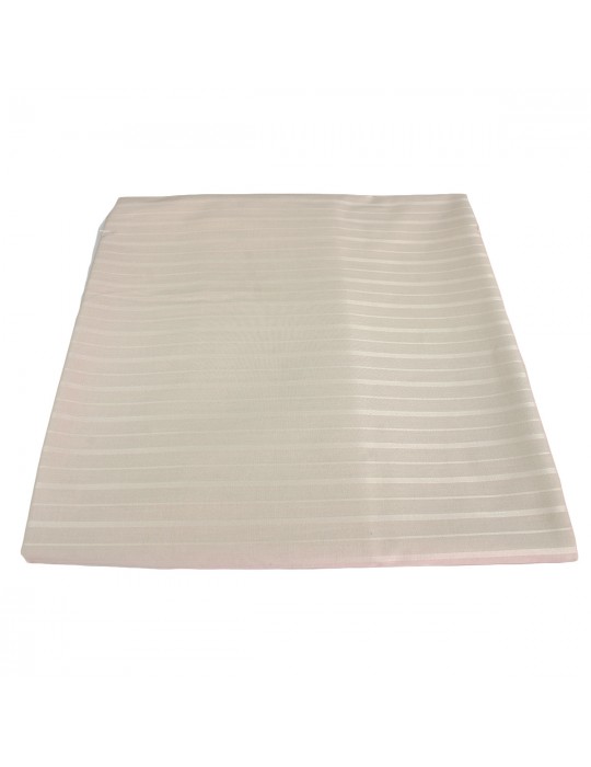 Coupon d'habillement coton/élasthanne 300 x 145 cm sable beige