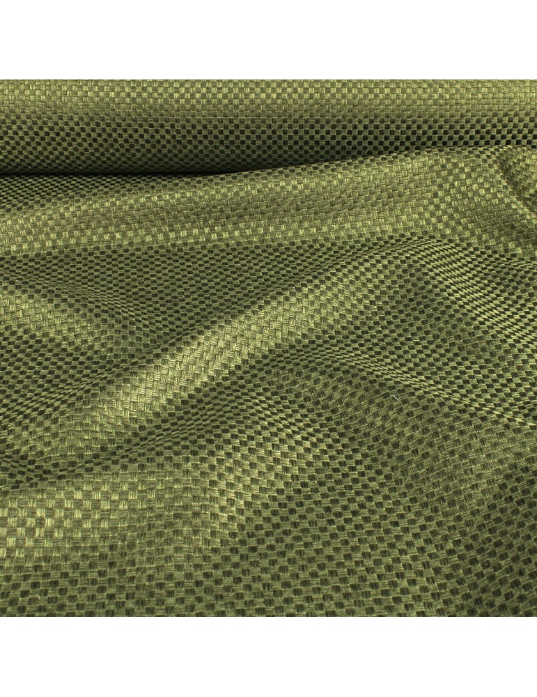 Tissu d'ameublement 100 % polyester vert Tissu d'ameublement 100 % polyester vert