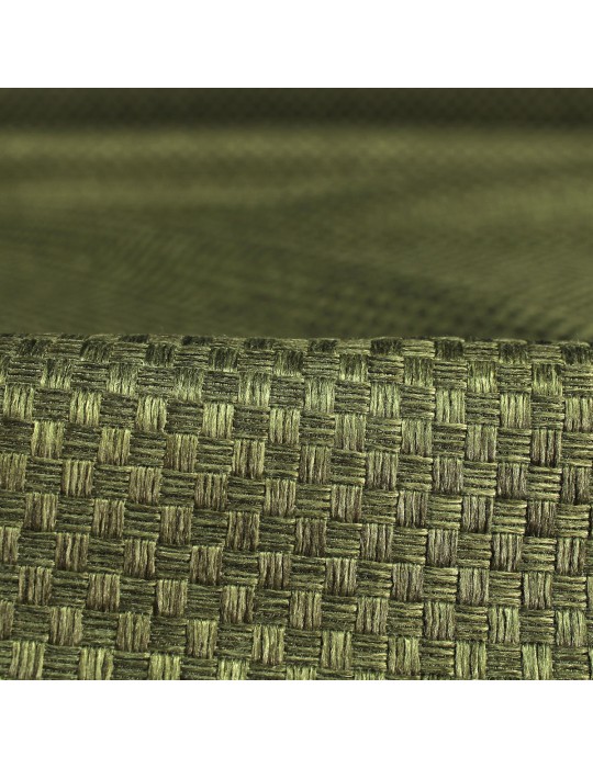 Tissu d'ameublement 100 % polyester vert