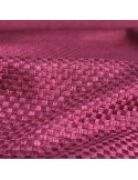 Tissu d'ameublement 100 % polyester rose