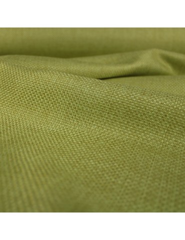 Tissu toile unie d'ameublement vert