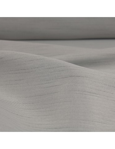 Tissu ameublement occultant 100 % polyester gris