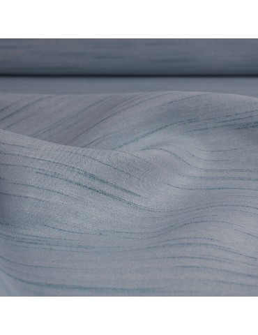 Tissu ameublement occultant 100 % polyester gris