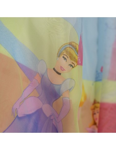 Tissu voilage princesse bleu