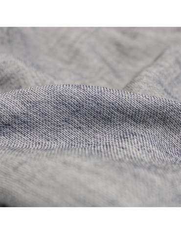 Coupon habillement 100 % coton bleu 300 x 137 cm