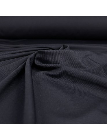 Tissu jersey uni bleu