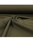 Tissu jersey uni vert