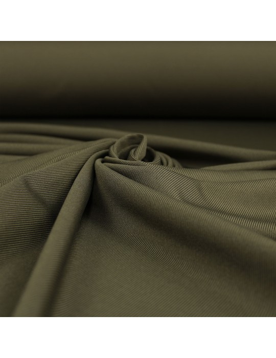 Tissu jersey uni vert