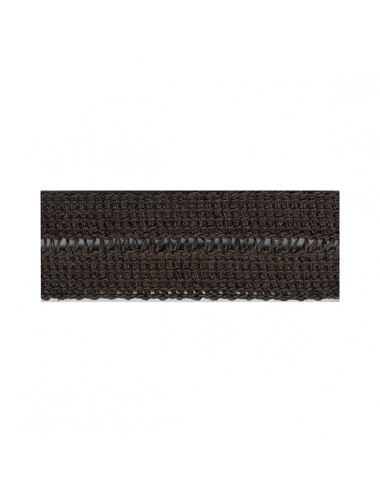 Tresse pré-pliée 3 cm marron Tresse pré-pliée 3 cm marron