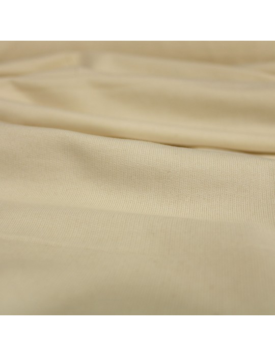 Tissu jersey uni tubulaire blanc