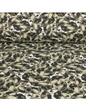 Tissu coton/polyester grande largeur noir Tissu coton/polyester grande largeur noir
