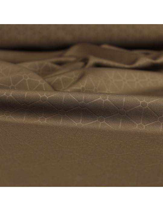 Tissu d'habillement scuba marron