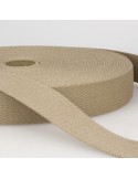 Sangle coton 30 mm taupe Sangle coton 30 mm taupe