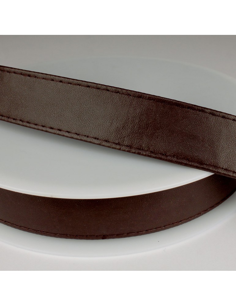 Sangle simili 25 mm marron Sangle simili 25 mm marron