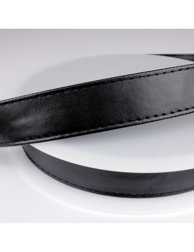 Sangle simili 25 mm noir