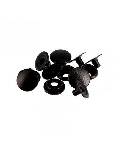 8 boutons pression sans couture klikit bronze 14 mm 