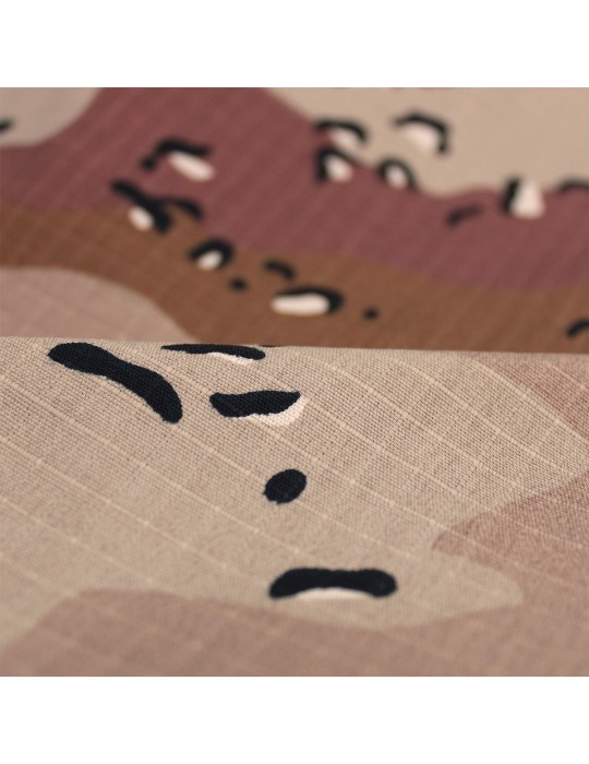 Coupon habillement camouflage 300 x 110 cm imperméable beige