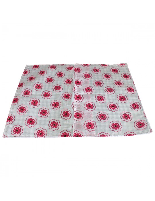 Set de 2 taies d'oreiller boutis multicolore